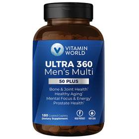 Multivitamines Ultra 360 de Vitamin World pour Hommes 50+, vue avant