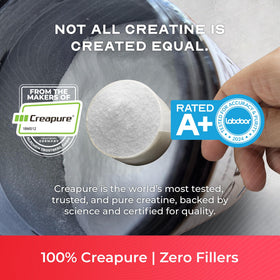 Muscle Feast Creapure poudre de créatine monohydrate 300g vue arrière