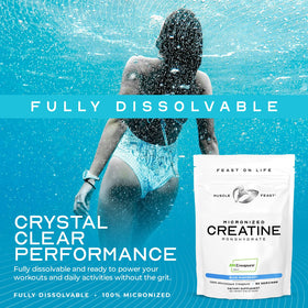Muscle Feast Créatine Monohydrate Micronisée 275g Saveur Fruit Punch en action