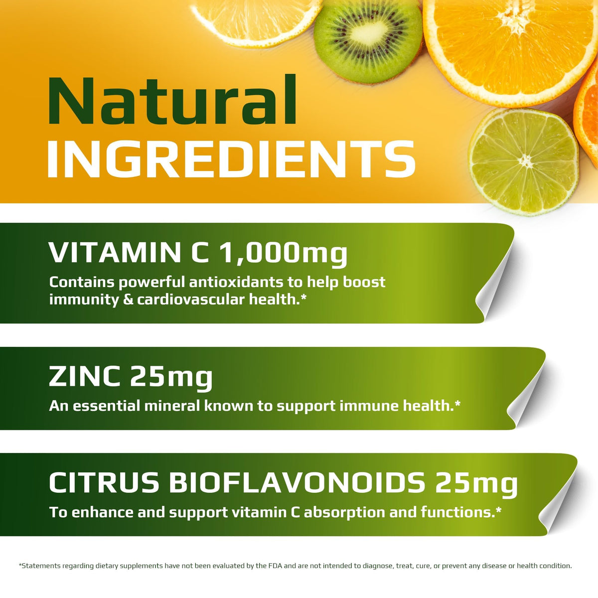 MUSCLE FOOD LABS Vitamine C + Zinc capsules végétariennes