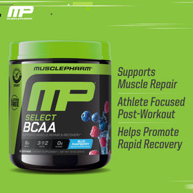 Muscle Pharm BCAA Powder 290g mélange dans de l'eau froide