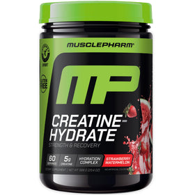 Muscle Pharm créatine monohydrate 60 portions saveur fraise vue de face