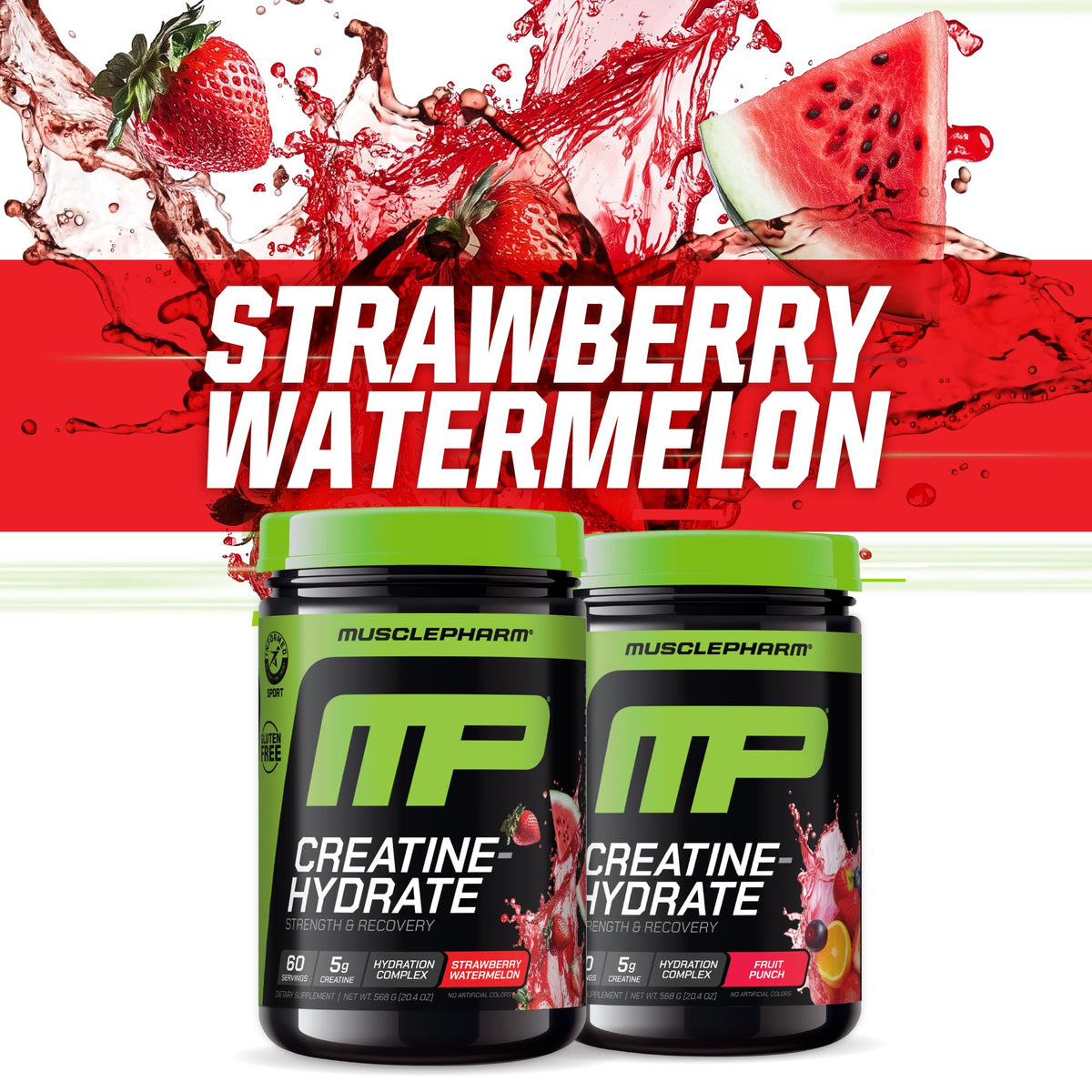 Muscle Pharm créatine monohydrate en poudre avec cuillère doseuse
