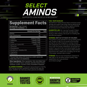 Muscle Pharm EAA BCAA 372g en action dans un shaker