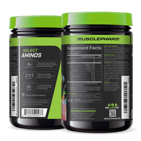 Muscle Pharm EAA BCAA 372g en utilisation pendant un entraînement
