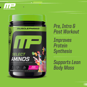 Muscle Pharm EAA BCAA 372g poudre dans une cuillère