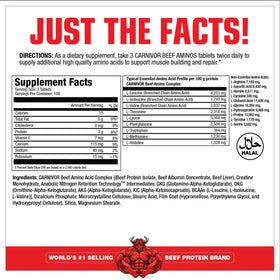 MuscleMeds Carnivor tablettes avec emballage