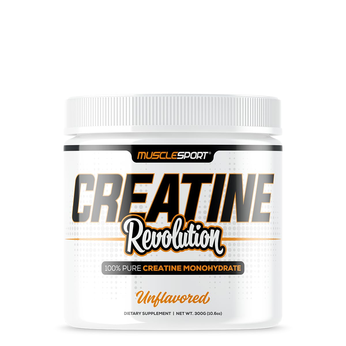 Musclesport Poudre de Créatine Monohydrate 300g vue avant