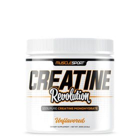 Musclesport Poudre de Créatine Monohydrate 300g vue avant