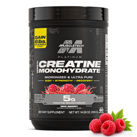 MuscleTech 100% Créatine Monohydrate 540g saveur baie rouge vue avant