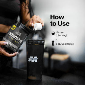 MuscleTech Créatine Monohydrate Pure 522g avec d'autres compléments alimentaires