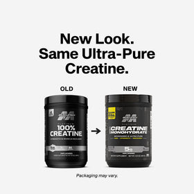 MuscleTech Créatine Monohydrate Pure 522g côté avec étiquette