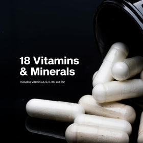 MuscleTech Multivitamines Platinum 180 tablettes vue de côté
