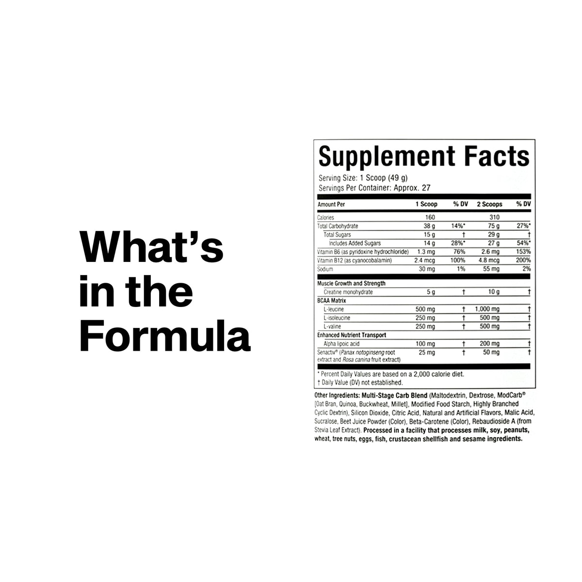 MuscleTech Poudre de Créatine Monohydrate 3LB sur une table avec d'autres compléments alimentaires
