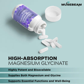 musebeam Magnésium Glycinate capsules en situation de voyage