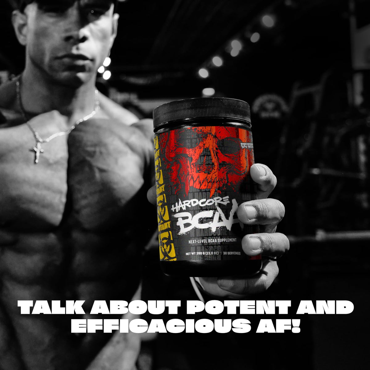 Mutant BCAA Hardcore Pêche 475g en poudre