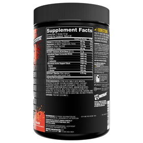 Mutant BCAA Hardcore Pêche 475g étiquette