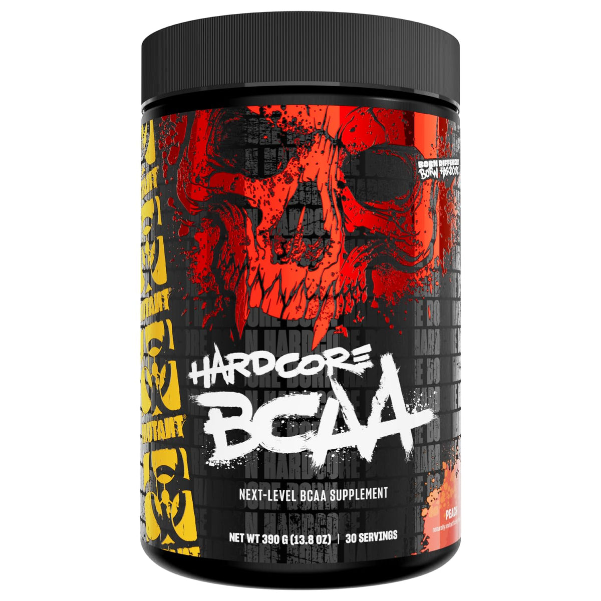 Mutant BCAA Hardcore Pêche 475g vue de face