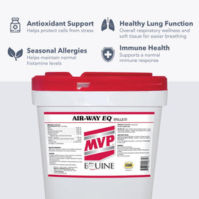 MVP Air-Way EQ contenant de 5lb avec étiquette