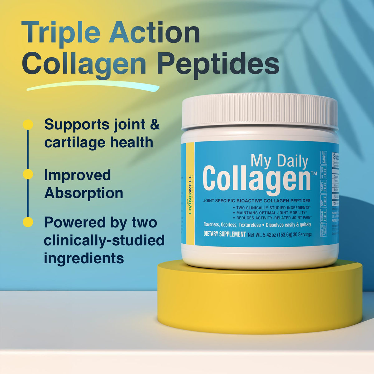 My Daily Collagen poudre de collagène hydrolysé 231g avec cuillère