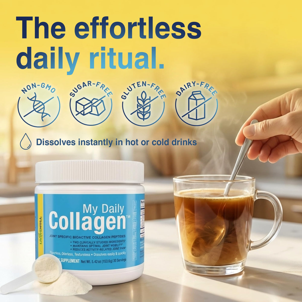 My Daily Collagen poudre de collagène hydrolysé 231g ingrédients