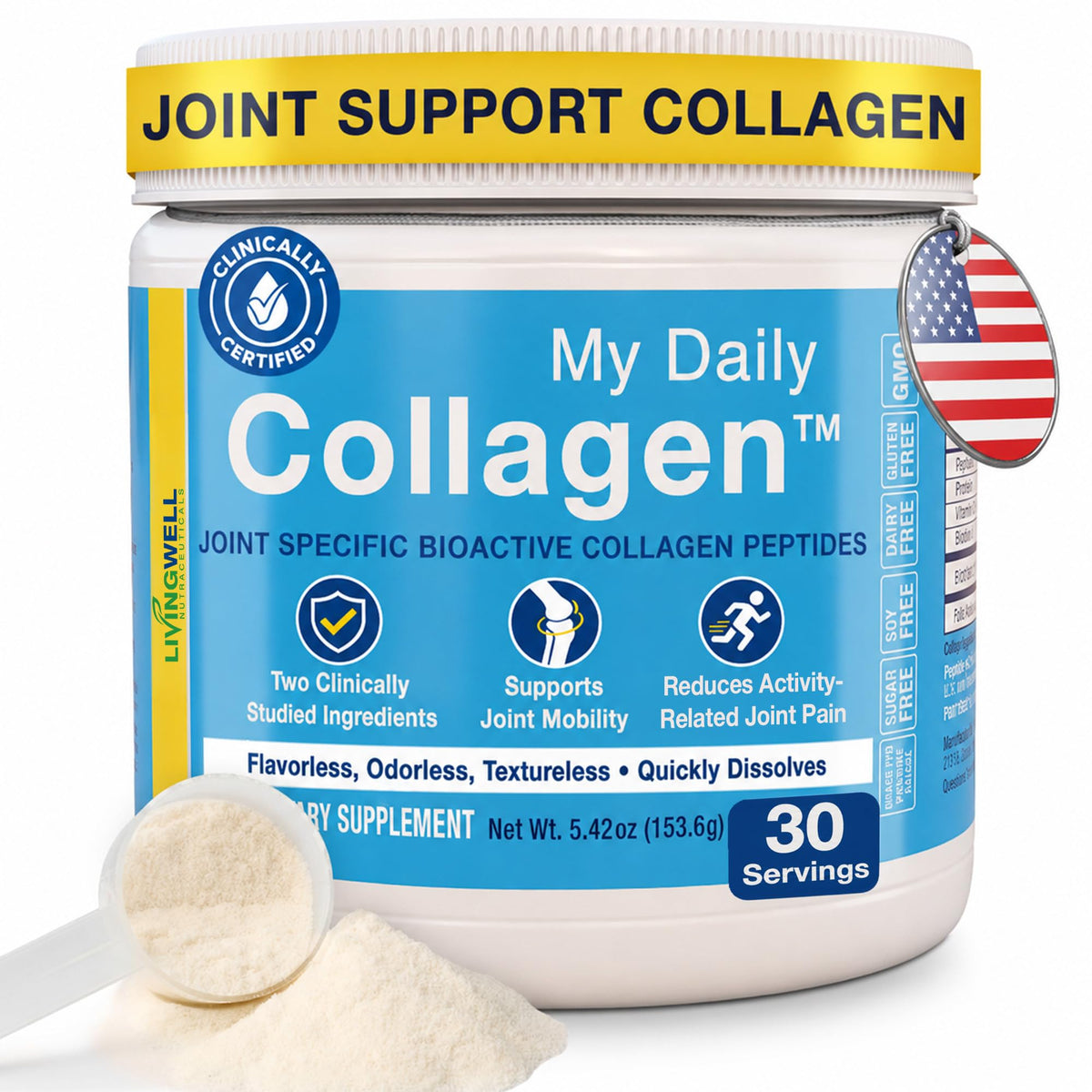 My Daily Collagen poudre de collagène hydrolysé 231g vue de face