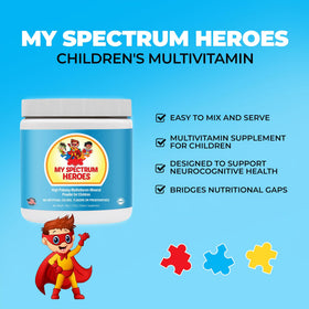 My Spectrum Heroes Poudre Multivitamine Enfants - détails des ingrédients