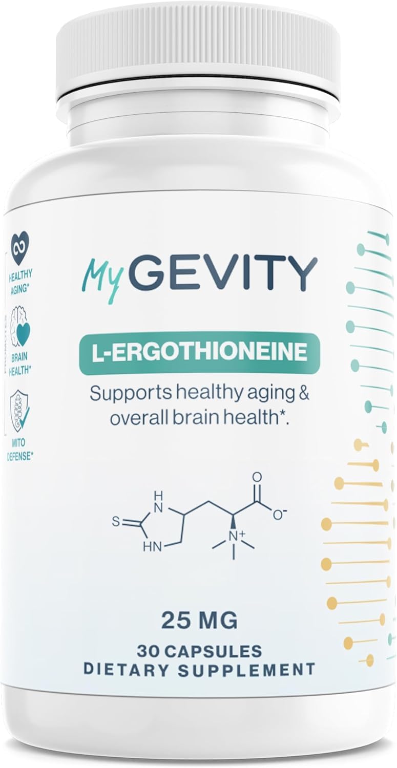 MyGevity Ergothioneine 25mg bouteille vue de face
