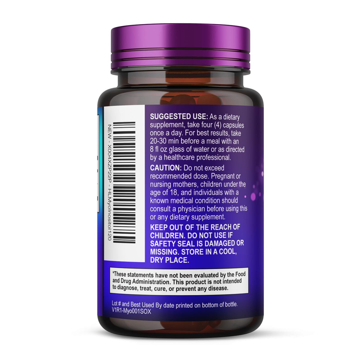 Myo-Inositol 2000mg de Hello Lovely! sur une table