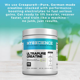 MYOXCIENCE Creapure créatine monohydrate 5g contenu