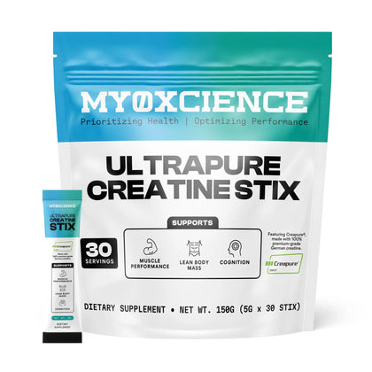MYOXCIENCE Creapure Creatine Stix paquet de 30 sticks