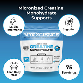 MYOXCIENCE Creavitalis Créatine Micronisée 390g avec cuillère