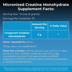 MYOXCIENCE Creavitalis Créatine Micronisée 390g contenu en poudre