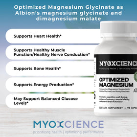 MYOXCIENCE Magnésium Glycinate + Taurate vue de côté