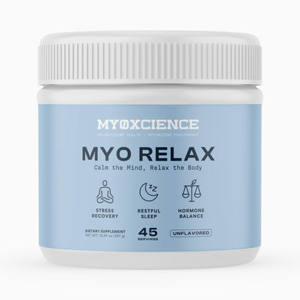 MYOXCIENCE Myo daily wellness & Calm pot de 45 portions vue avant