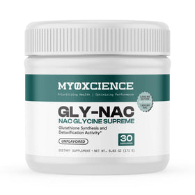 MYOXCIENCE NAC Glycine 30 Servings N-Acetyl-L-Cystéine et Glycine en pot