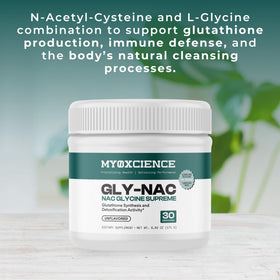 MYOXCIENCE NAC Glycine 30 Servings vue de côté