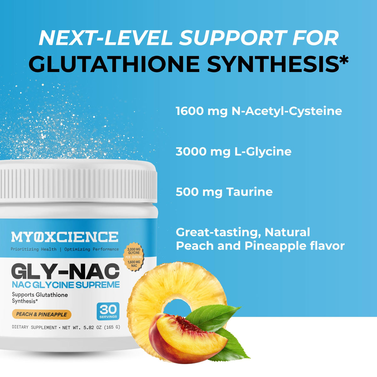 MYOXCIENCE NAC Glycine mesure de poudre
