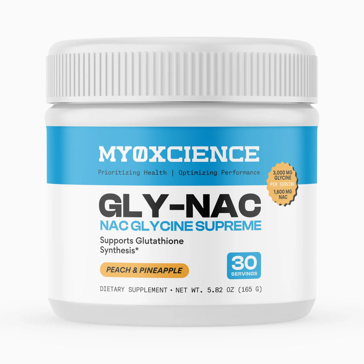 MYOXCIENCE NAC Glycine pot de 200g vue de face