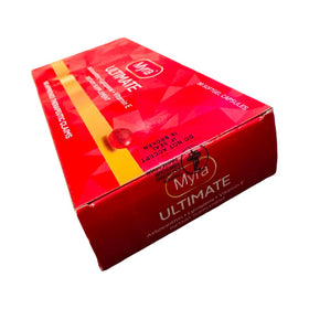 Myra Ultimate 30 Capsules Softgel avec le bouchon ouvert