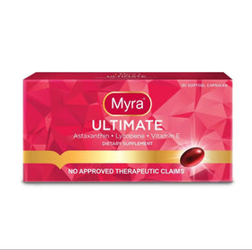 Myra Ultimate 30 Capsules Softgel vue avant avec emballage