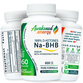 Na-BHB Complément Alimentaire 60 Capsules Végétales vue de face