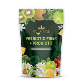 NAILA NINE complément alimentaire en poudre avec sachets de 15 g, goût pomme kiwi