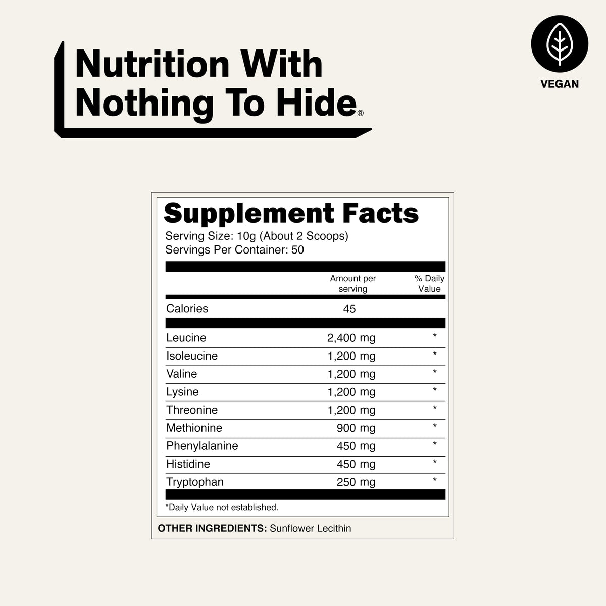 NAKED Amino Acids Poudre 500g en situation d'utilisation