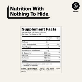 NAKED BCAA Poudre Cherry Lime 501g dans un shaker