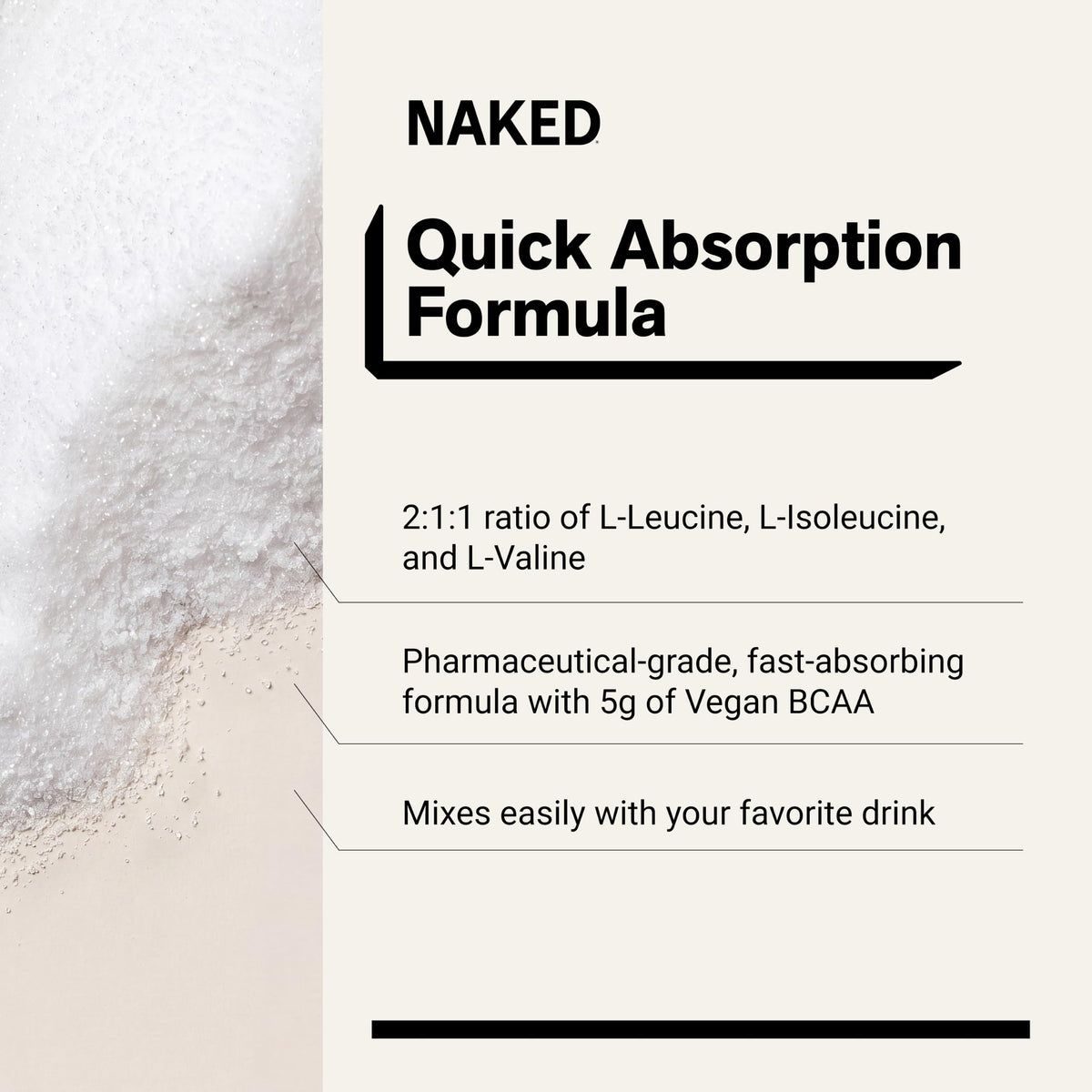 NAKED BCAA Poudre Cherry Lime 501g en préparation de boisson