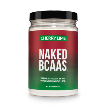 NAKED BCAA Poudre Cherry Lime 501g vue de face