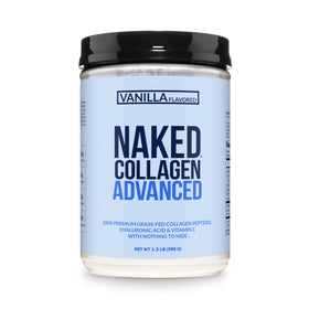 NAKED Collagen Advanced poudre de collagène vanille 762g vue de face