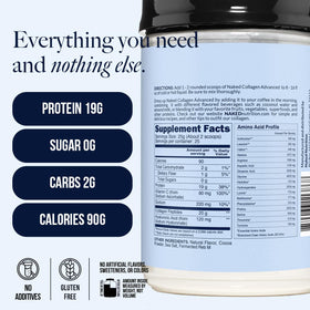 NAKED Collagen Avancé Chocolat 780g - mélange dans un smoothie