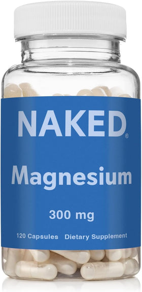 NAKED complexe de magnésium glycinate 300mg flacon de 120 capsules